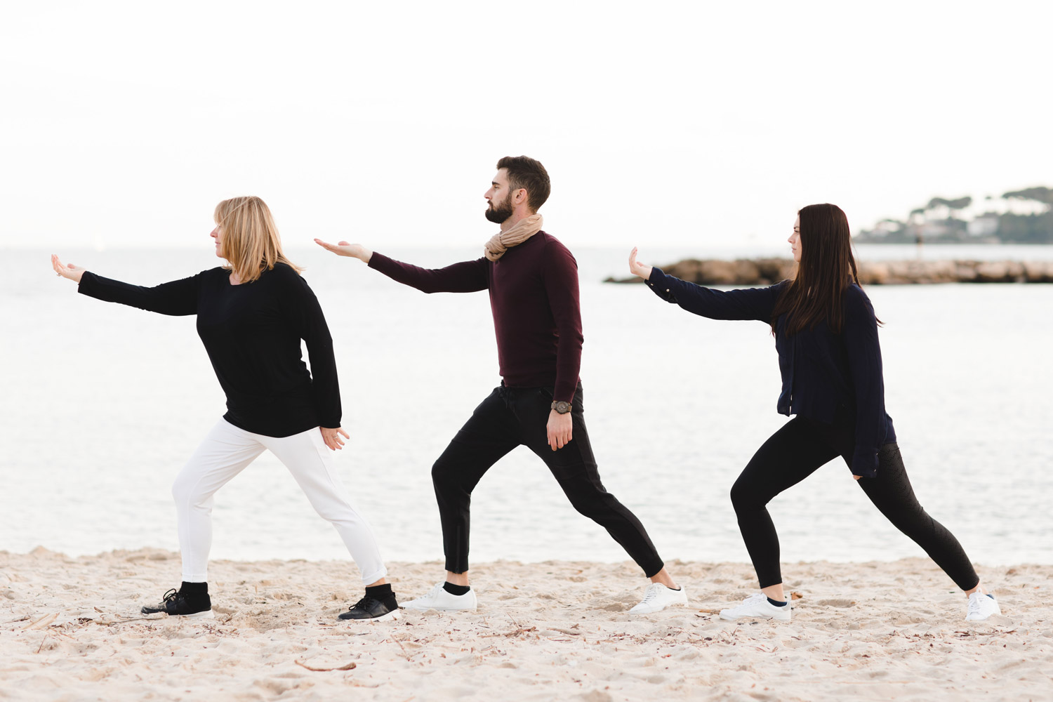 séance collective de sophrologie à Antibes